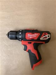 MILWAUKEE 2407-20, #F10AD222003825; MILWAUKEE 12V DRILL No Battery